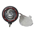 75W PAIR 4 "HID OFFROAD LIGHT WITH RED RING 4 INCH DRIVING LIGHTS 4WD SUV