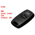 Mazda M6 Remote Key 3 Button 315MHZ бесплатная доставка