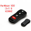 Nissan Remote 4 Button (433MHZ) VDO бесплатная доставка