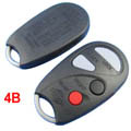 Nissan Remtoe Shell 4 Button (backside with words) 10pcs/lot