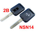 New Nissan Remote Key Shell 2 Button 10pcs/lot