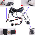 12V 40A Spot/Flood LED Work Driving light Wiring Loom Harness Switch Relay Driving Light Off Road Spotlights JEEP SUV